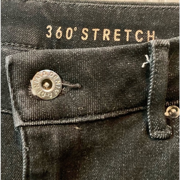 &Denim 360* Stretch Black Wash High Waist Skinny Jeans,‎ size 31 x 32 - Picture 4 of 13